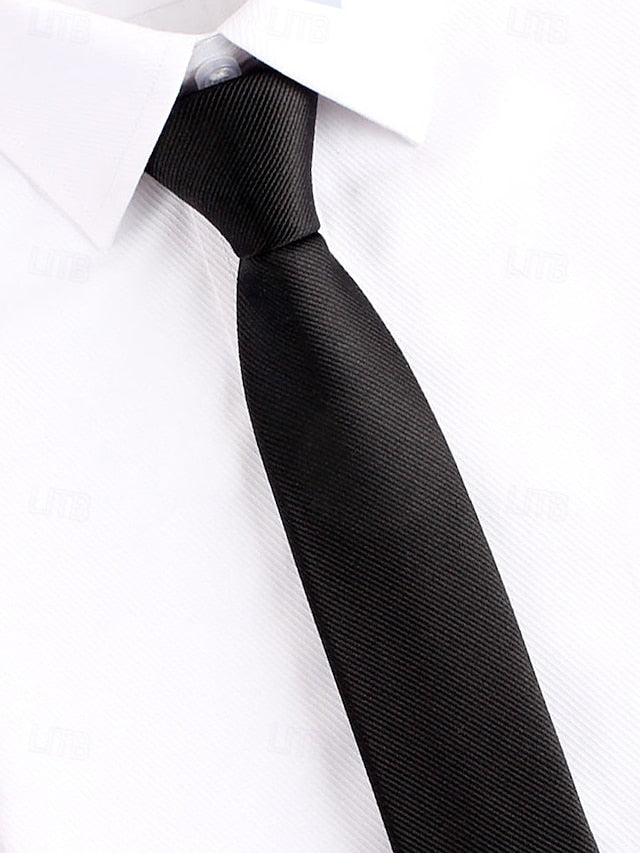 and Stripes Classic Men's Narrow Zip - Ties Pre-Tied