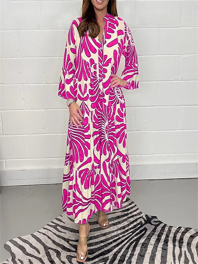 Women's Midi Dress Casual Dress Boho Chic Dresses Bohemia