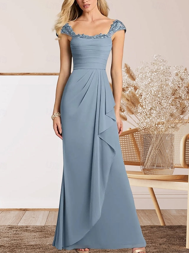 Bride A-Line Mother of the Dress Elegant Wedding Guest