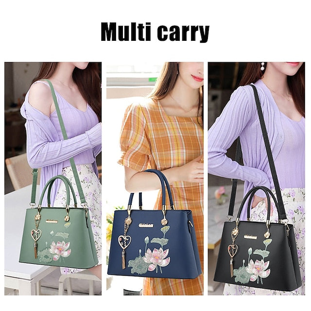 Sac à main bandoulière en PU pour femme Boston
