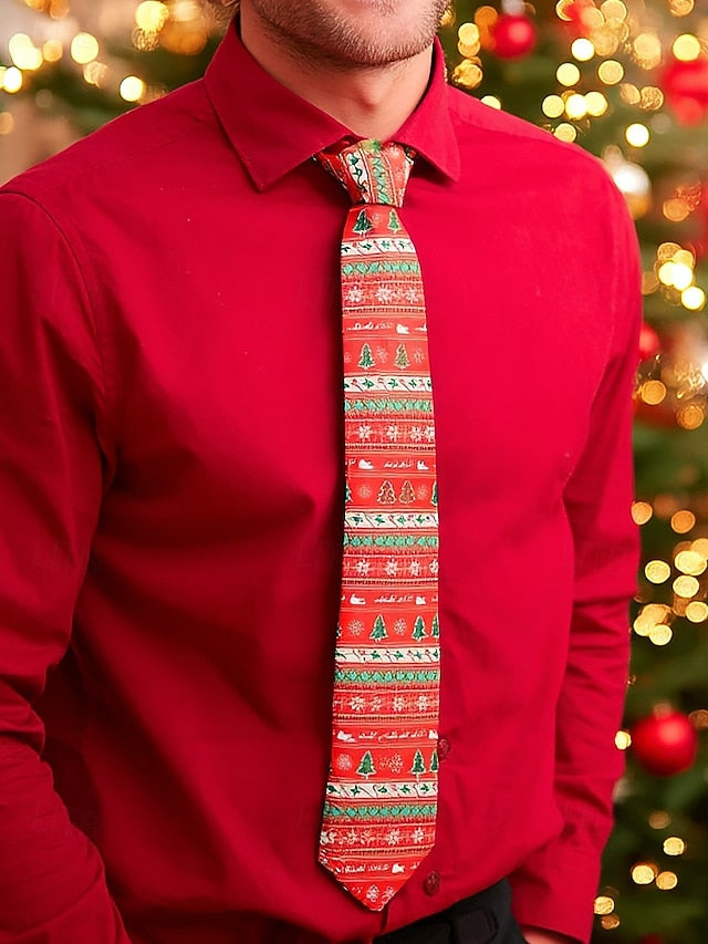 – Festive Holiday Neckwear Christmas Men's Ties and Fun