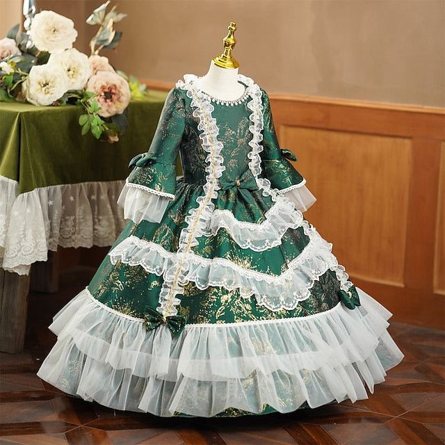 Rococo Dress Masquerade Party Gothic Costume Vintage Inspired