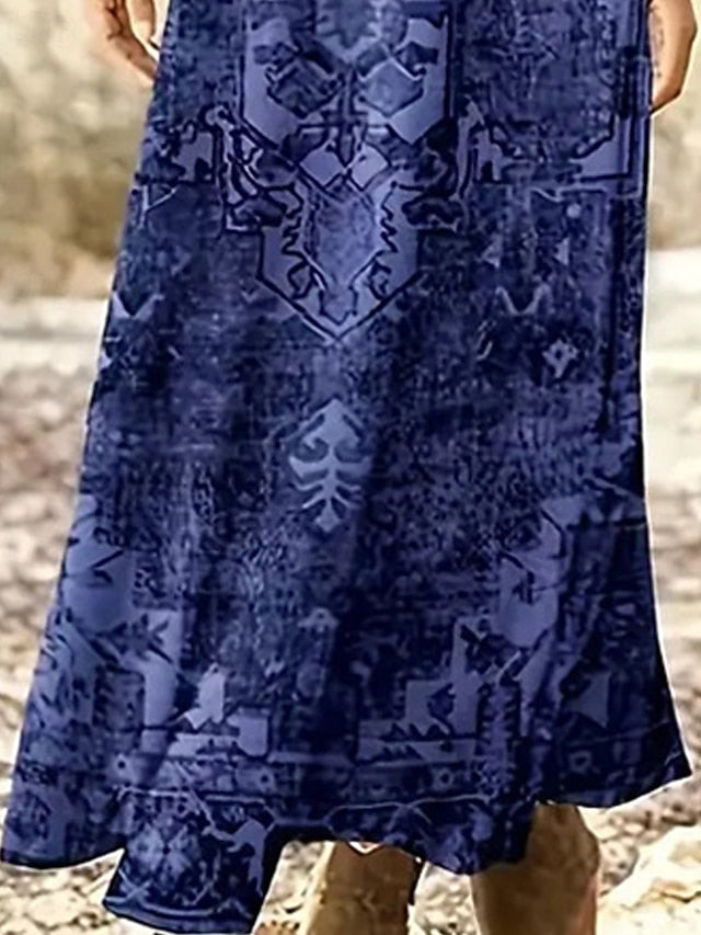 Women's Long Dress Maxi Dress Casual Dress Print Dress