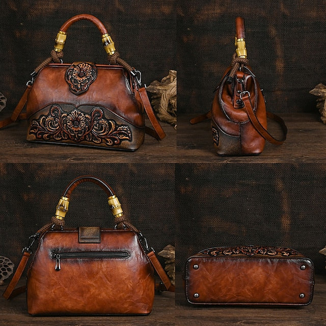 Sac à bandoulière Boston en PU pour femme