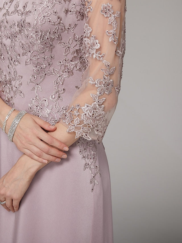 Wedding of Dress the Mother Bride Elegant Sheath Beach