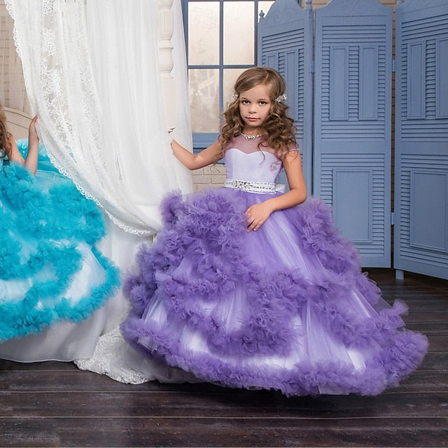 Kid's Princess Dress Girls' Girl Flower