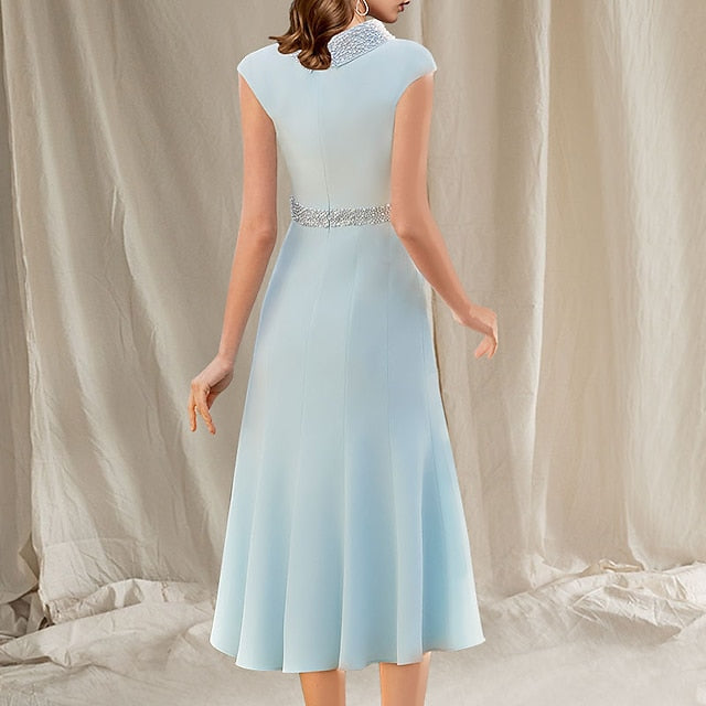 Dress Mother Bride Two Guest Mermaid the Church of Piece Wedding