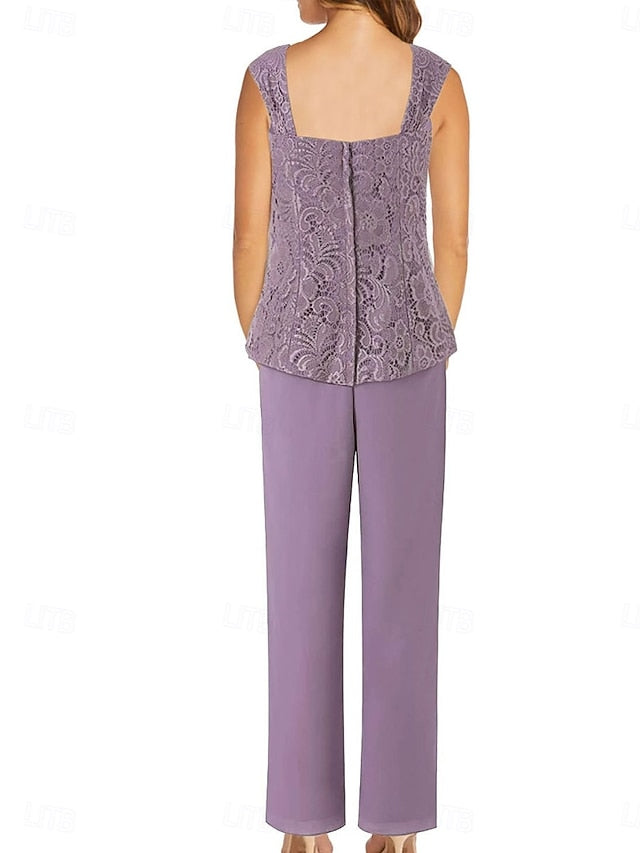 of Mother Bride Guest Dress Pantsuit Elegant Simple Wedding the
