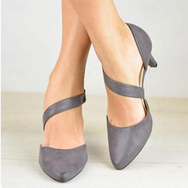 Daily Heels Party Women's Pumps Dress Kitten Shoes Outdoor