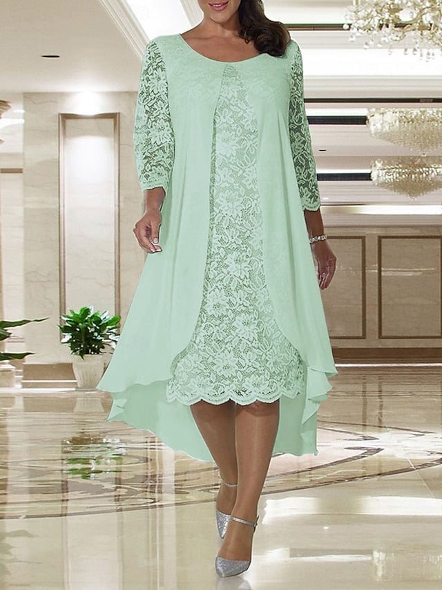 Wedding of Guest Beach Dress the A-Line Mother Bride
