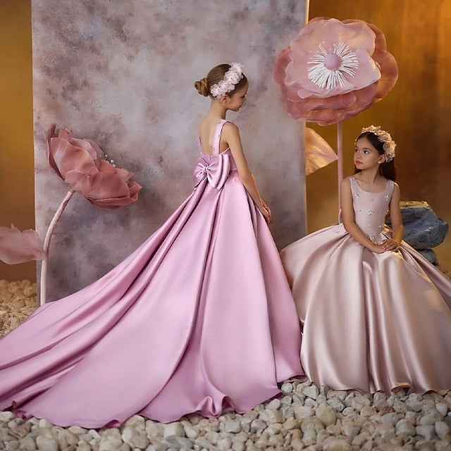 Flower Girl Kids Dress Communion Girls' Party First
