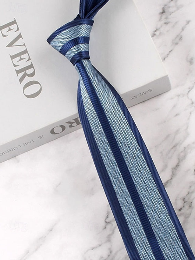 with Classic Necktie Men's Polyester Pattern