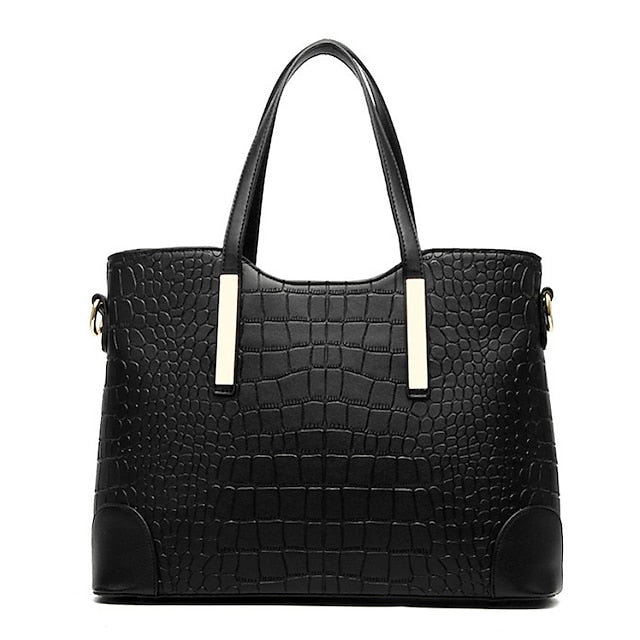 Boston Schultertasche PU Handtasche Damen Crossbody