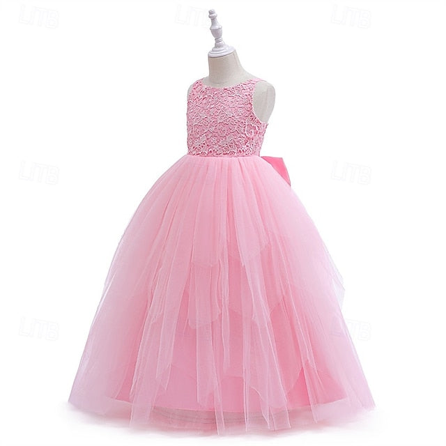 Flower Girl Dress Kid's Princess Girls'