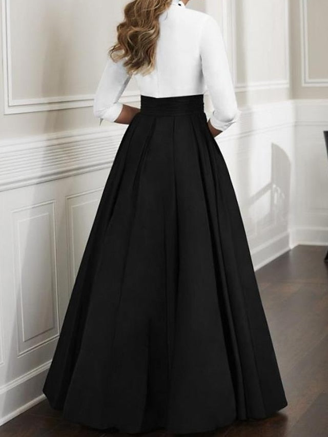 Elegant Bride Dress A-Line Guest the Wedding of Mother