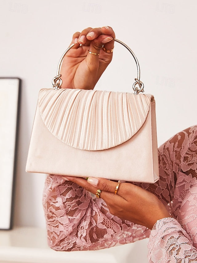 Evening Women's Polyester Bag Lace Wristlet Clutch Party