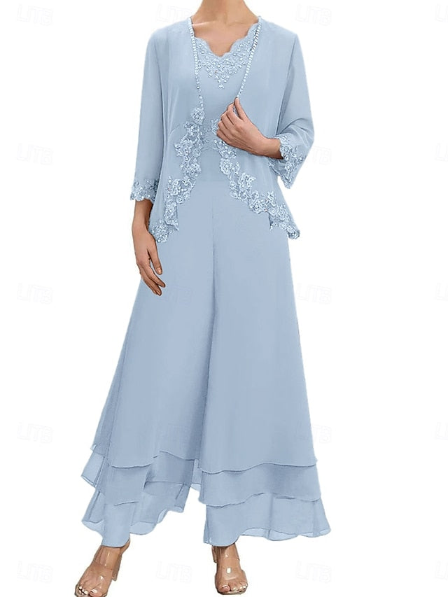 the of Wedding Bride Sets Mother Elegant Guest Dress