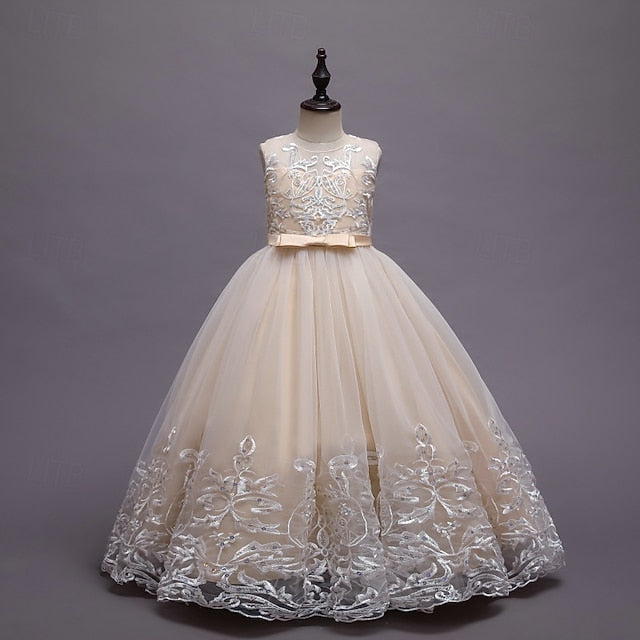 Girls' Dress Girl Flower Kid's Princess