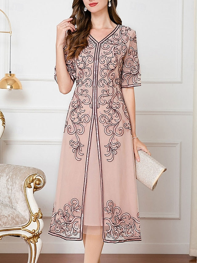 Wedding the Chinese Bride Mother Dress of Elegant Guest