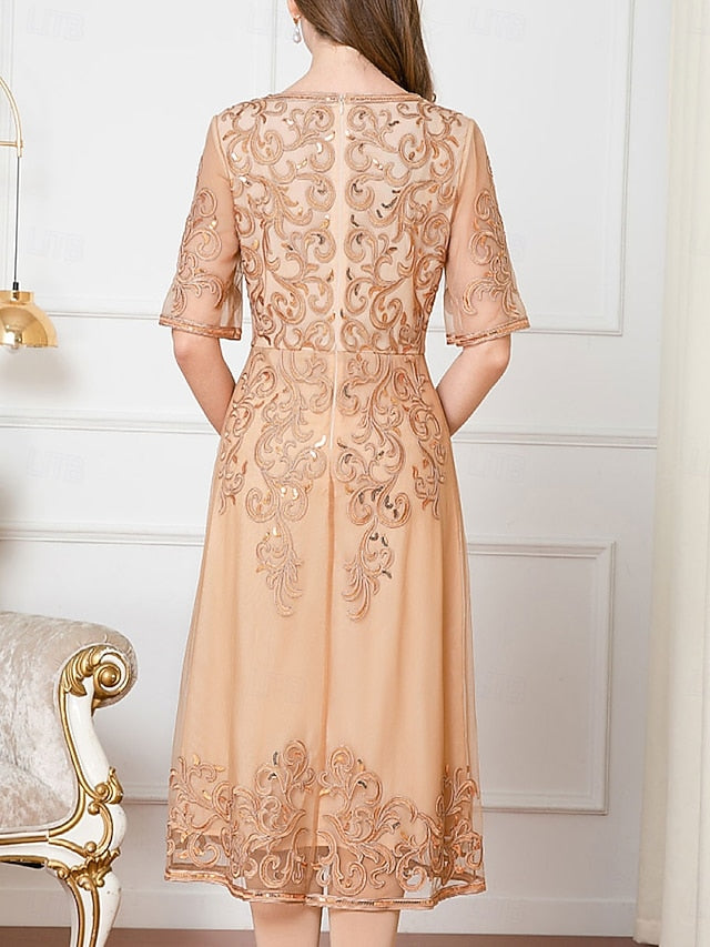 Wedding the Chinese Bride Mother Dress of Elegant Guest