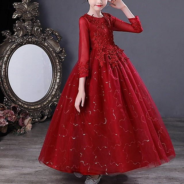 Dress Flower Kid's Girls' Girl Princess