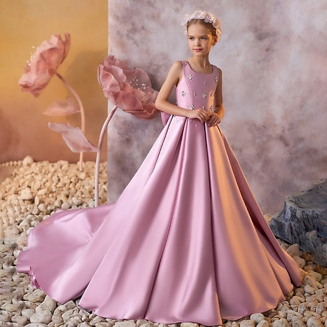 Flower Girl Kids Dress Communion Girls' Party First