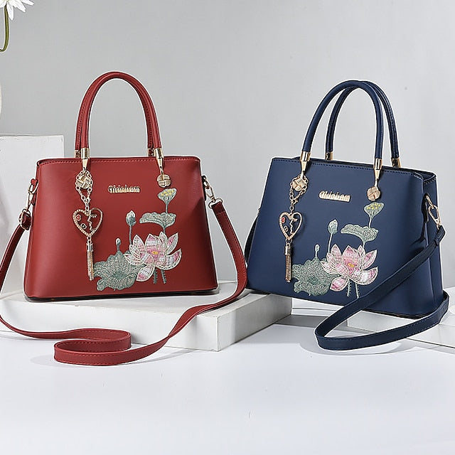Sac à main bandoulière en PU pour femme Boston