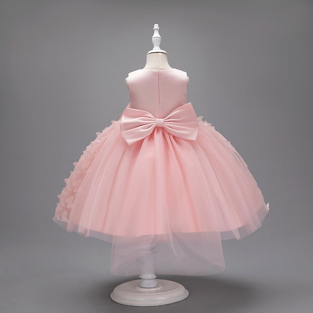Dress Flower Party Kids Girl Butterfly Girls'
