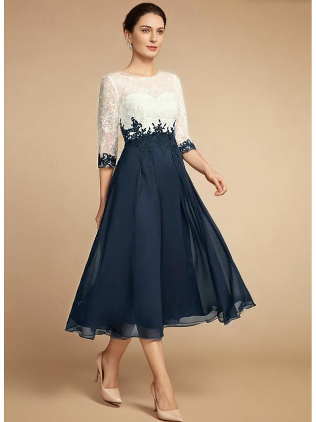 Guest the A-Line Vintage Mother Elegant Dress Bride Wedding of