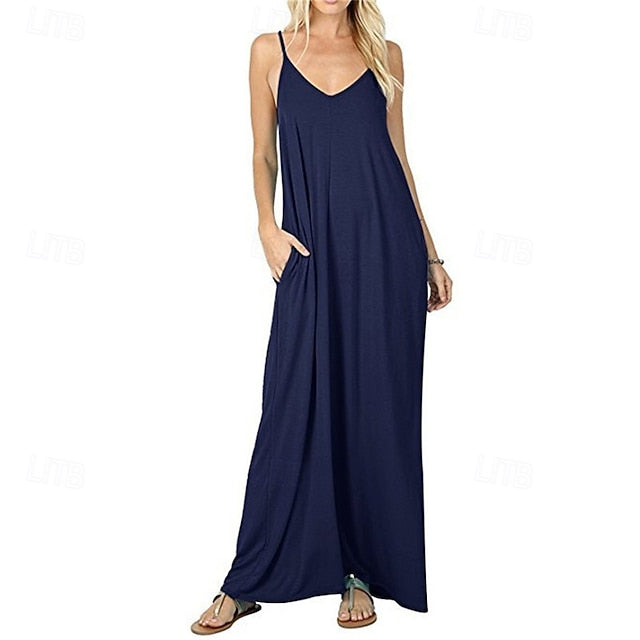 Women's Long Dress Maxi Dress Casual Dress Slip Dress