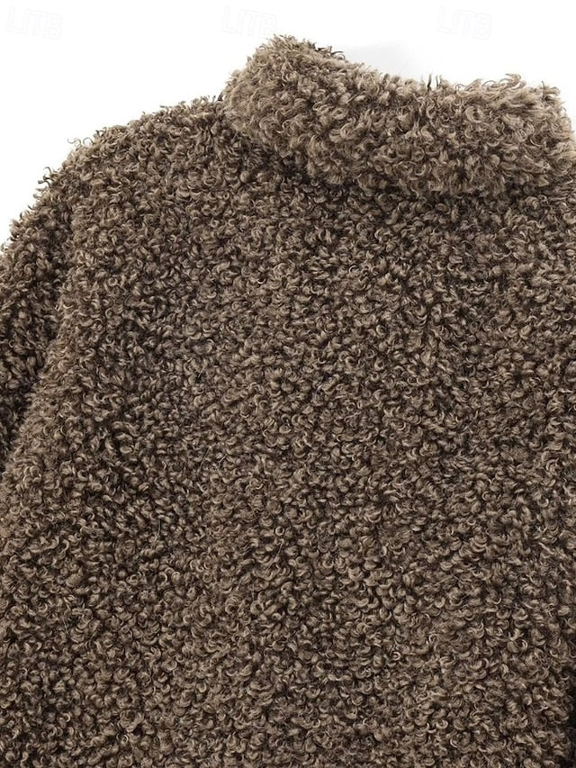 Warm Coat Teddy Fur Comfortable Women's Faux Furs