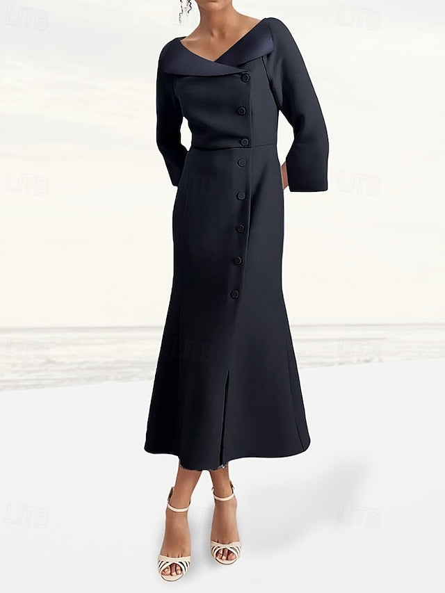 of Elegant Tuxedo Blazer Mother Dress A-Line Bride the