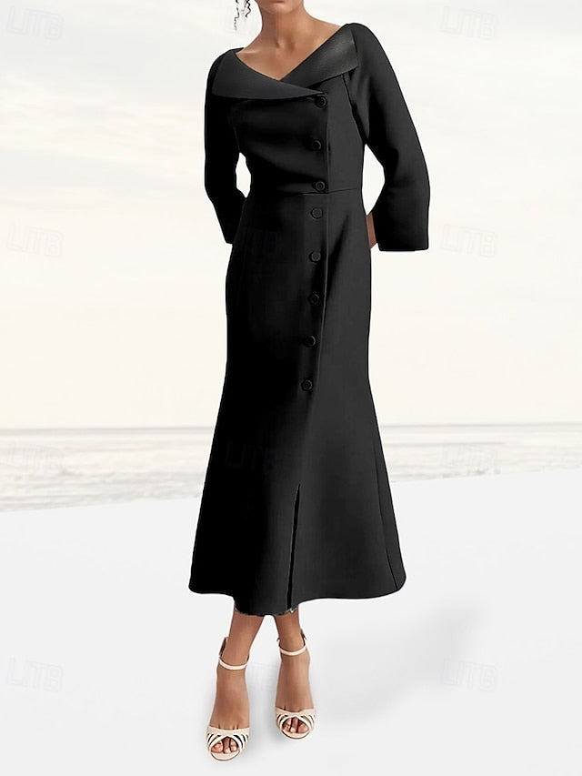 of Elegant Tuxedo Blazer Mother Dress A-Line Bride the