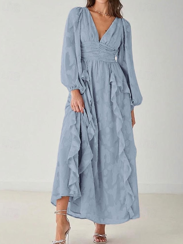 Bride Minimalist of the Mother Simple V A-Line Elegant Dress