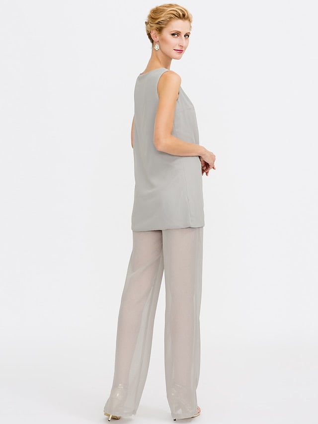 Beach of 3 Wedding Piece Bride the Mother Pantsuit