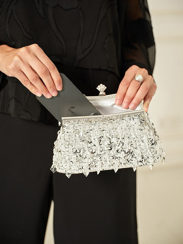 Handbag Women's Bag Party Polyester Wedding Evening