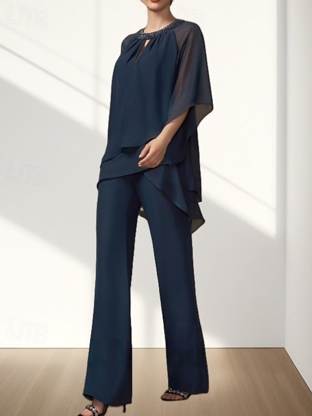 of Pantsuit Two the Wedding Guest Dress Bride Piece Mother