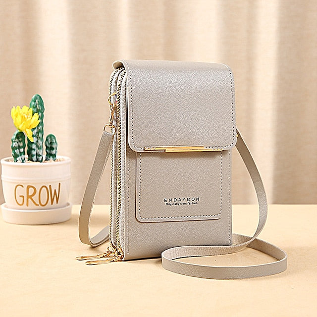 Women's Crossbody Mobile Purse Phone Bag Coin Wallet