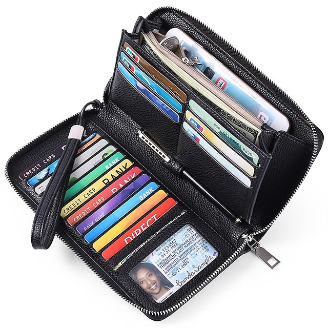 Phone Wallet Women's Leather Bag Mobile Daily PU Outdoor