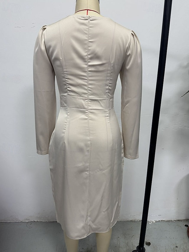 Women's Mini Dress Satin Dress Prom Dress Party Dress