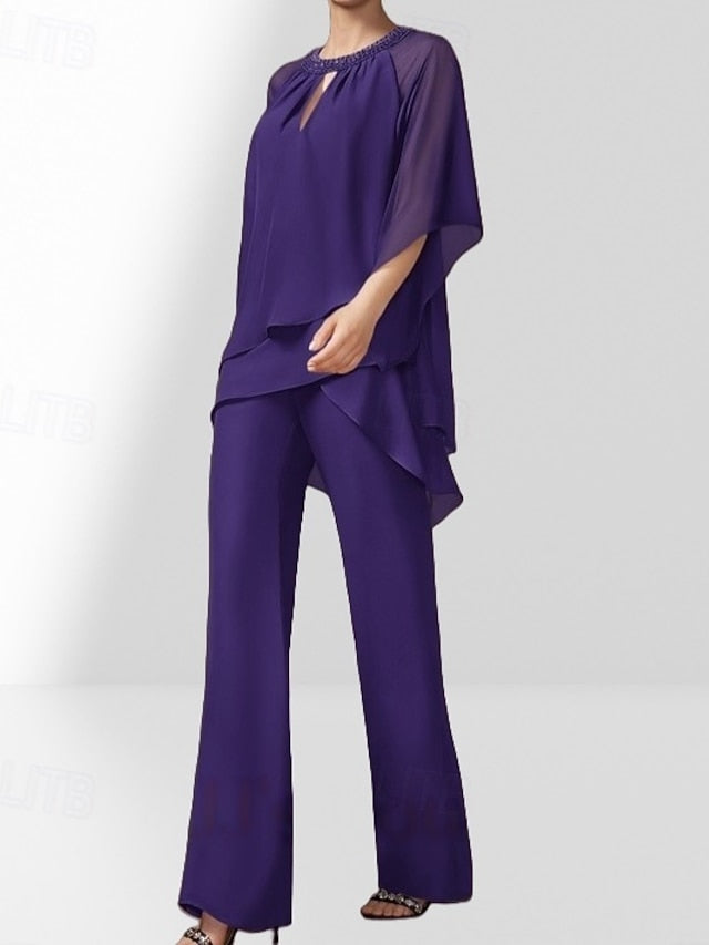 of Pantsuit Two the Wedding Guest Dress Bride Piece Mother