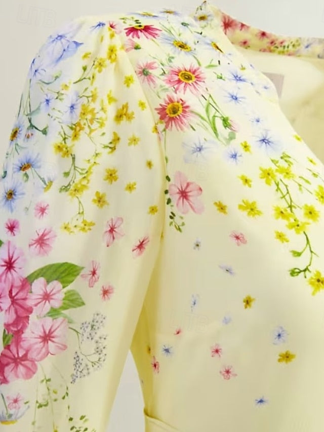 V Elegant Dress Minimalist Mother A-Line of Bride the Simple