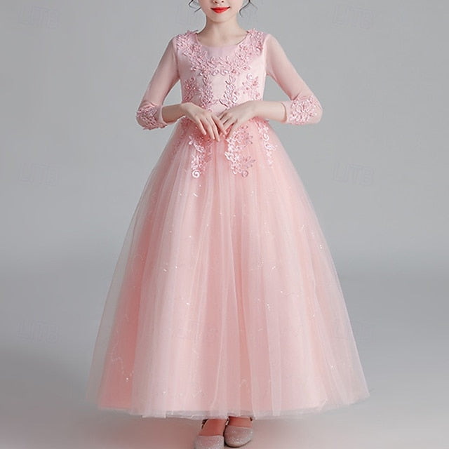 Dress Flower Kid's Girls' Girl Princess