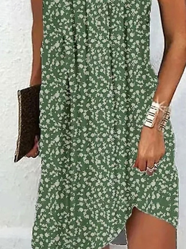 Women's Mini Dress A Line Dress Stylish Casual Vacation