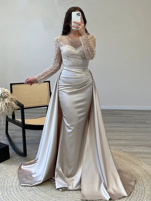 Gown Evening Mermaid Carnival / Trumpet Elegant Formal Dress