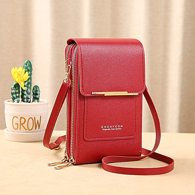 Women's Crossbody Mobile Purse Phone Bag Coin Wallet