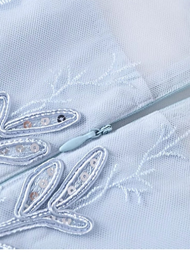 Crew of A-Line the Neck Mother Dress Bride Elegant Knee