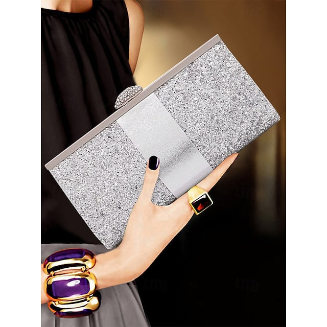 Clutches PU Tasche Polyester Schulter Damen Abend