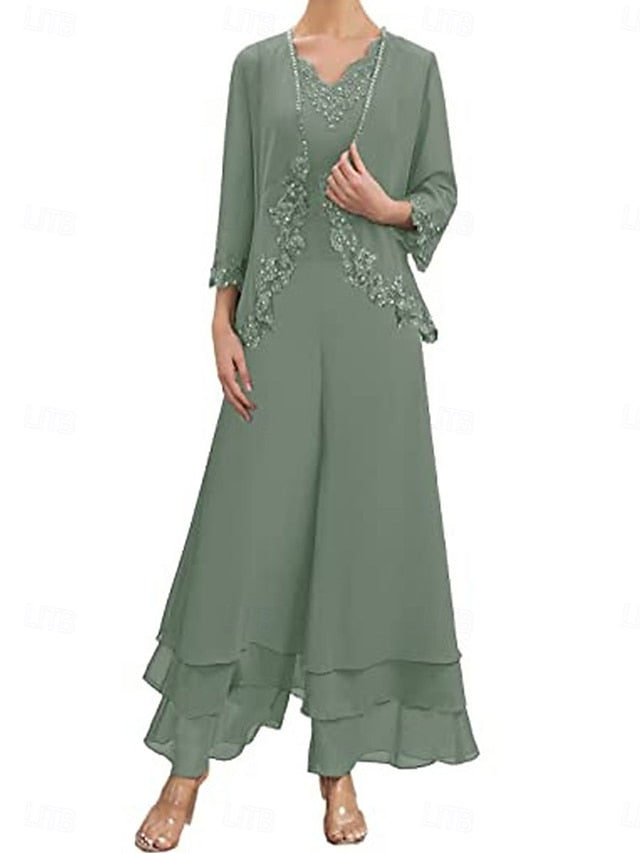 the of Wedding Bride Sets Mother Elegant Guest Dress