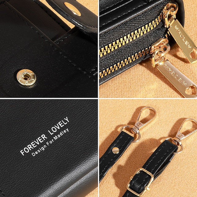 Handy PU Damen Tasche Schulter Crossbody